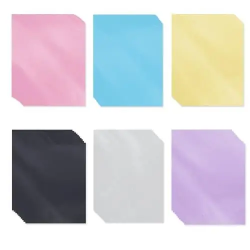 Produktbild: Karten Sleeves, 60 Blatt Standardgröße Soft Sleeves Penny Kartenfolien Sammelkarten Kartenhüllen Wasserdicht für Kpop Photocard Sportkarten Tauschkarten (Mehrfarbig)