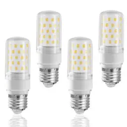 Produktbild: Karyoosi 4er E27 LED Lampe, E27 LED Neutralweiß, 5W LED Glühbirne E27 Ersatz 40W Halogenlampe, Neutralweiß 4000K, 500LM, AC 220-240V, Nicht Dimmbar, E27 Schraube Glühbirne