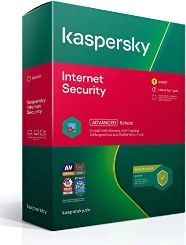 Produktbild: Kaspersky Internet Security 2022 | 1 Gerät | 1 Jahr | Limited Edition inkl. Android-Schutz | Windows/Mac/Android | Aktivierungscode in Standardverpackung