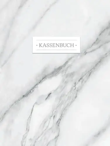 Produktbild: Kassenbuch A4 Hardcover | Kleinunternehmer ohne MwSt: Einnahmen- und Ausgabenbuch zum Eintragen für Händler, Vereine oder als privates Haushaltsbuch | ... grau | Buchführung zur Vorbereitung der EÜR