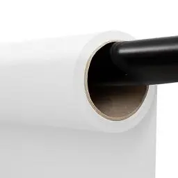 Produktbild: Kate 1.35x5m Weiß Papier Hintergrund Nahtloser Papier Hintergrund Papier Rolle Fotoleinwand Foto Hintergrund Papier für Studio Fotografie Requisiten