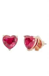 Produktbild: Kate Spade New York Heart Studs, rot