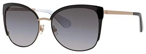 Produktbild: Kate Spade Unisex Genice/s Sonnenbrille, Black Gold, 57