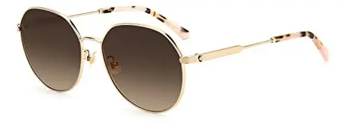 Produktbild: Kate Spade Unisex Nesha/F/S Sonnenbrille, Light Gold, 60