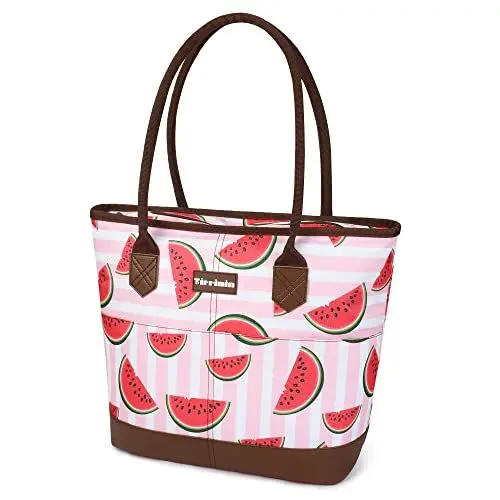 Produktbild: Kato Tirrinia Isoliert Kühltasche Groß, Faltbare Einkaufs Tragetasche for Groceries, Wasserdichte Strandtasche – Ideal als Picknicktasche, Lunchtasche, Camping Tragetasche