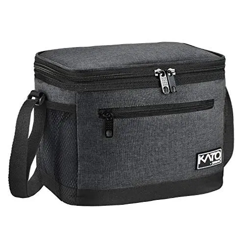 Produktbild: Kato Tirrinia Faltbar Klein Kühltasche 8L(15 Dosen), Arbeit Lunchtasche Isoliertasche für Unterwegs Auto Picknick Strand, Mini Essen Thermotasche Lunchbag Lunchbox Tasche für Herren Damen Kinder,