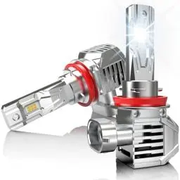 Produktbild: KATUR H11 Halogen Lampen 600% Helligkeit 9-32V 24000LM Xenon Weiß H8 Abblendlicht Halogen-Scheinwerferlampe H9 Glühbirne H11 Scheinwerferlampe (2 Stücke)