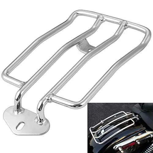 Produktbild: KATUR Motorrad Gepäckträger Unterstützung Regal Passt Hinten Solo Sitz 180mm (7 