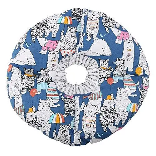 Produktbild: Katze Schutzkragen Soft Edge Circle Pet Schutzkragen Anti Biss Safty Kragen für Katzenwelpen Pet Anti Bite Leck Chirurgie Wundheilung(Blau)