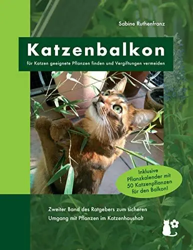 Produktbild: Katzenbalkon: für Katzen geeignete Pflanzen finden und Vergiftungen vermeiden (Katzenpflanzen)