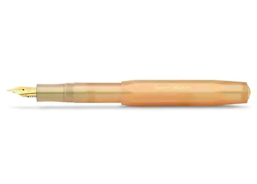 Produktbild: Kaweco COLLECTION Füllhalter Apricot Pearl I Premium Füllfederhalter für Tintenpatronen mit hochwertiger Stahlfeder I Sport Füller 13 cm I Federbreite: M (Medium)