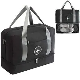 Produktbild: Kaxich Sporttasche Trocken Nass Trennung Schwimmtasche Wasserdicht Reisetasche Badetasche Waschtasche für Fitnessstudio, Pool, Strand, Urlaub, Reise, Outdoor Sport