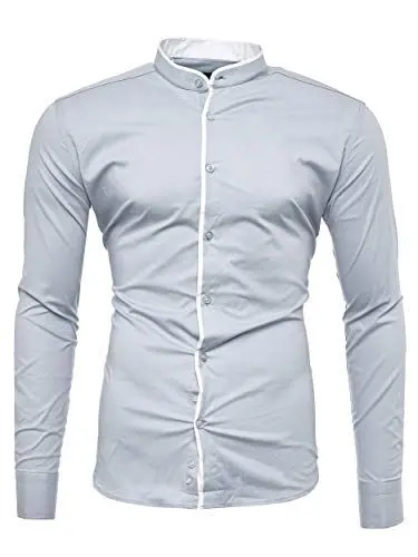 Produktbild: Kayhan Herren Hemd Barcelona Lightgrey 3XL