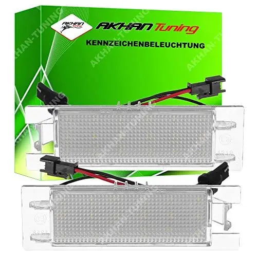 Produktbild: KB19 - Fehlerfrei Kennzeichenbeleuchtung, Nummerschildbeleuchtung Kompatibel mit Adam, Ampera, Astra H, J, K, Corsa C, D, E