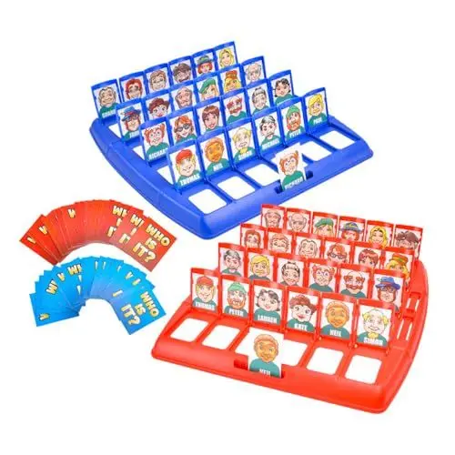Produktbild: KBIBCK Wer Ist Es Spiel, Wer ist es? Brettspiel, Ratet mal, Ratet mal Spiel Wer Ist Es, Spiel Wer Ist Es, Wer ist es Lustiges Ratespiel Brettspiel für Kinder Erwachsene und die ganze Familie