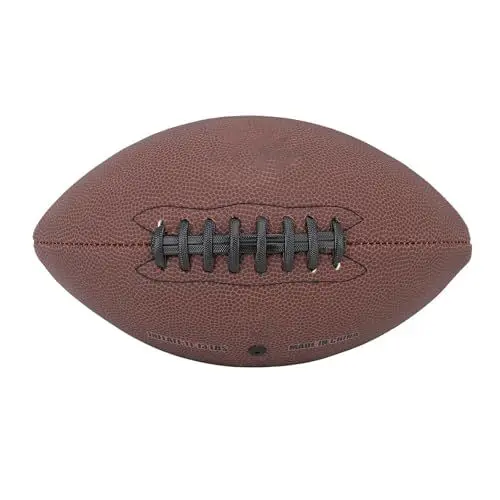 Produktbild: Rugbyball, Professioneller PU-Rugbyball der Größe 6, Leicht, Tragbar, Hohe Elastizität, Schlagfestigkeit, Trainings-Rugbyball Sportspiele