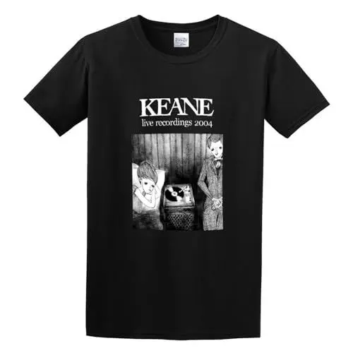Produktbild: Keane Live Recordingss Men's Fashion T-Shirt Black L