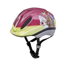 Produktbild: Meggy II Originals Kinder Fahrradhelm, Made in Germany, mit LED-Rücklicht, nur 220g, QUICKSAFE Verstellsystem und Insektenschutz