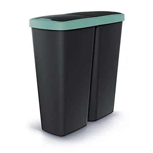 Produktbild: KEDEN Poubelle mit 2 Deckeln à 50 l