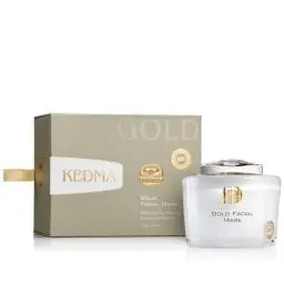 Produktbild: Kedma - Gesichtsmaske mit 24K Gold und Mineralien aus dem Toten Meer - Regenerierend und Strahlend - 120g