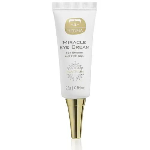 Produktbild: Kedma - Miracle Augencreme mit Elastin, Kollagen und Hyaluronsäure - Anti-Tränensäcke und Anti-Falten - 25g