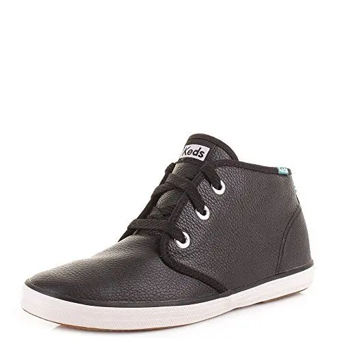 Produktbild: Keds - CHUKKA Leather/Fur-BLACK - WH52024-90 - Black, 38, 5