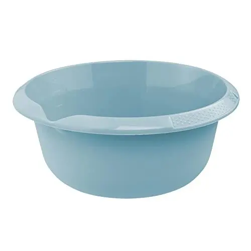 Produktbild: keeeper Universal-Schüssel mit Ausguss, Rund, 2,5 l, Ø 24 cm, Björk, Nordic Blue