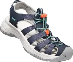 Produktbild: KEEN Damen Astoria West Sandalen, Navy Beveled Glass, 39 EU