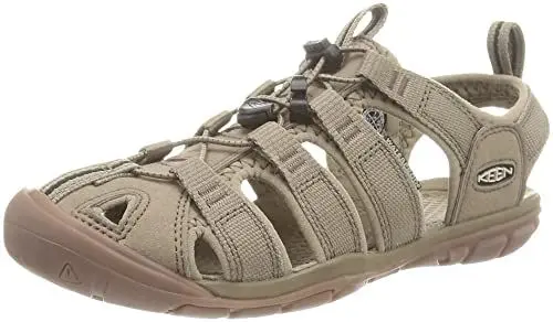 Produktbild: KEEN Damen Clearwater CNX Sandalias, Timberwolf/Timberwolf, 39.5 EU