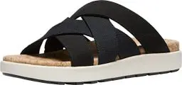 Produktbild: KEEN Damen Elle Mixed Slide Sandalen, Black/Birch, 40 EU
