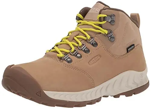 Produktbild: KEEN Damen NXIS Explorer Mid Waterproof Wanderstiefel, Safari/Birch, 39 EU