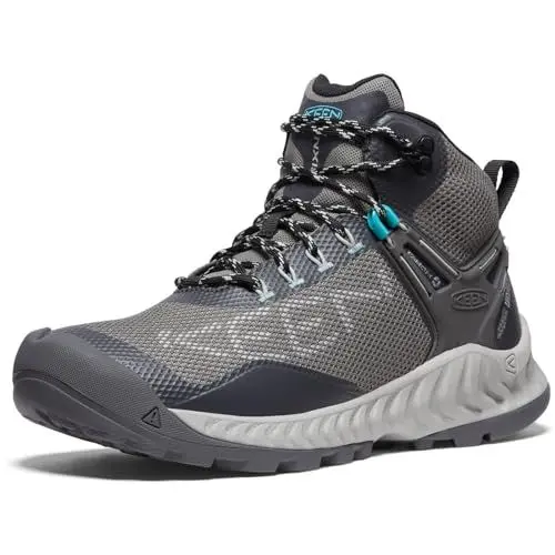 Produktbild: KEEN Damen Nxis Evo Mid Waterproof Wanderstiefel, Magnet/Ipanema, 36 EU