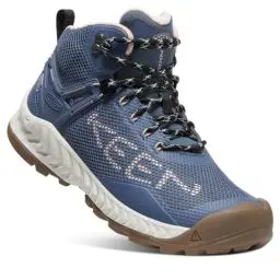 Produktbild: KEEN Damen Nxis Evo Mid Waterproof Wanderstiefel, Vintage Indigo/Harbor Gray, 38 EU