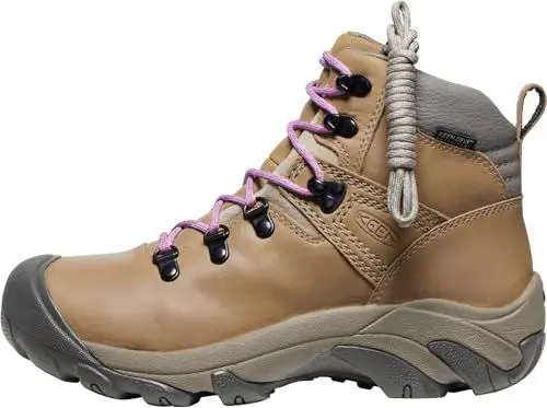 Produktbild: KEEN Damen Pyrenees Wanderstiefel, Safari/English Lavender, 39.5 EU