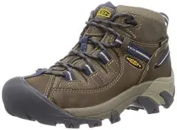 Produktbild: KEEN Damen Targhee 2 Mid Waterproof Wanderstiefel, Goat/Crown Blue, 35.5 EU