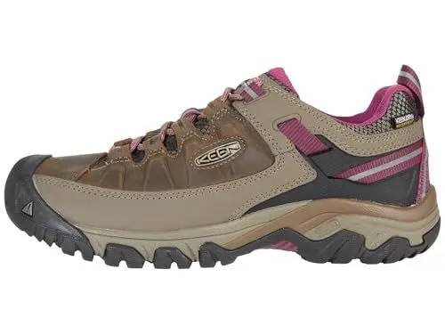 Produktbild: KEEN Damen Targhee 3 Waterproof Wanderschuh, Weiss Boysenberry, 39 EU