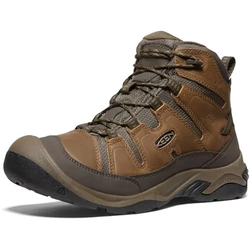 Produktbild: KEEN Herren Circadia Mid Waterproof Wanderstiefel, Bison/Brindle, 42.5 EU