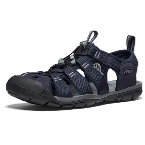 Produktbild: KEEN Herren Clearwater CNX Sandalen, Sky Captain Black, 42.5 EU