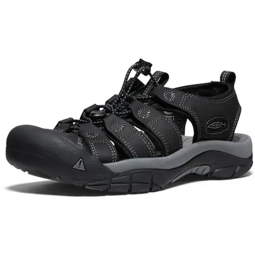 Produktbild: KEEN Herren Newport Sandalen, Black Steel Grey, 44.5 EU