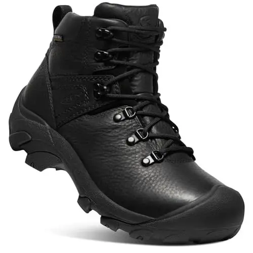 Produktbild: KEEN Herren Pyrenees Wanderstiefel, Black/Legion Blue, 45 EU