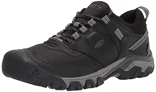 Produktbild: KEEN Herren Ridge Flex Waterproof Wanderstiefel, Black/Magnet, 40 EU