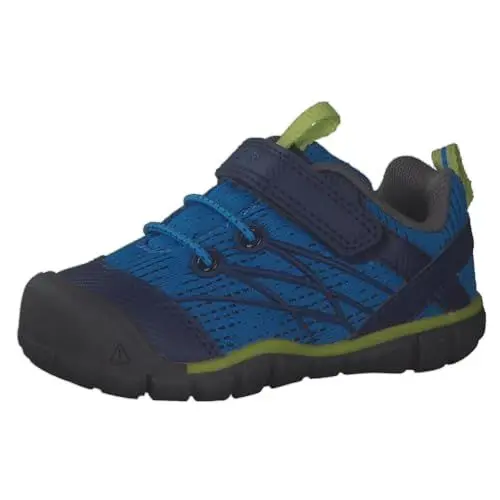 Produktbild: KEEN Jungen Unisex Kinder Chandler CNX Sneakers, Brilliant Blue/Blue Depths, 19 EU