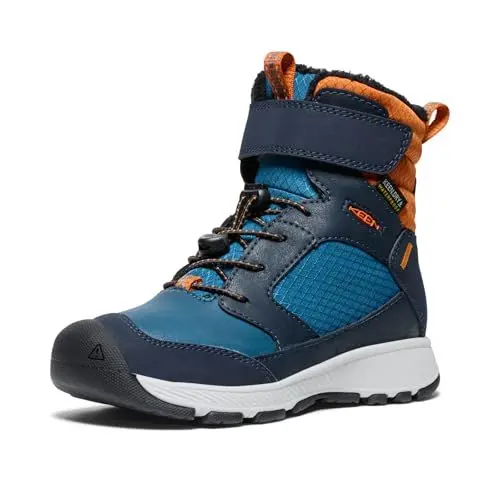 Produktbild: KEEN Skua Winter Wasserdicht Schneestiefel, Sky Captain/Gold Flame, 31 EU