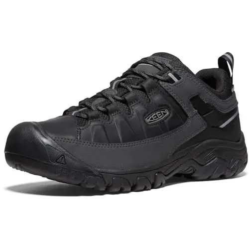Produktbild: KEEN Targhee 3 Waterproof, Zapatos para Senderismo Hombre, Schwarz (Triple Black), 40,5 EU