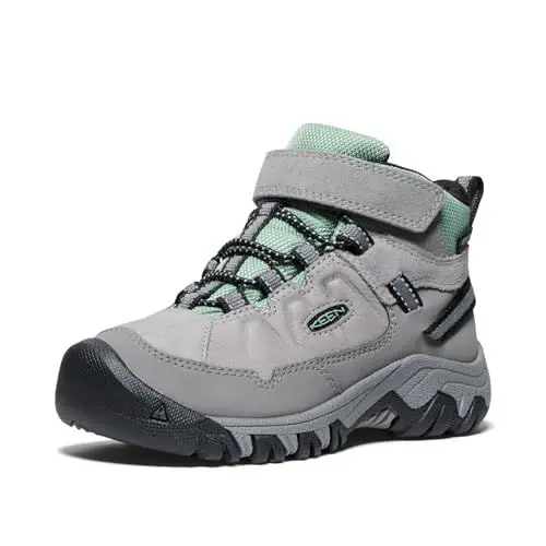 Produktbild: KEEN Targhee 4 Mid Waterproof Wanderstiefel, Alloy/Granite Green, 27/28 EU