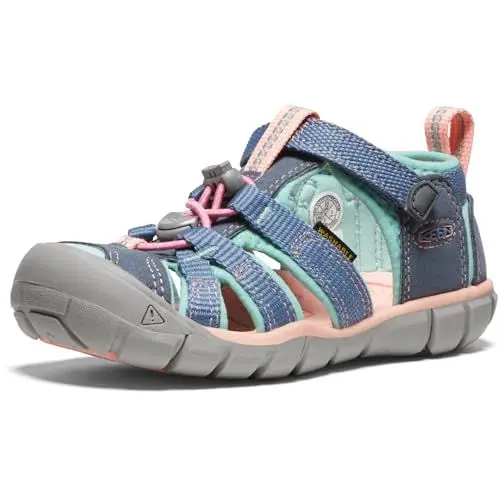 Produktbild: KEEN Seacamp 2 Cnx Unisex Kinder Sandalen , Blau Flint Stone Ocean Wave, 34 EU