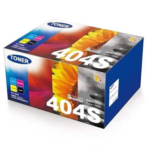 Produktbild: KEENKLE 4er-Pack CLT-P404C CLT-404S 404S Kompatible für CLT-K404S P404C für Toner C480w Xpress C480fw C430w C480 C430 C480fn C43X Drucker Toner C48X Series (Schwarz, Cyan, Gelb, Magenta)