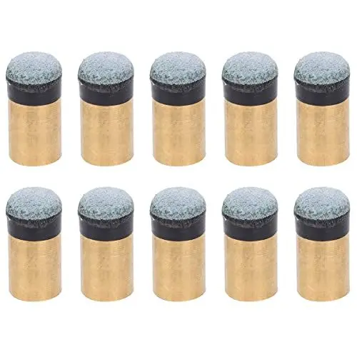 Produktbild: Keenso 10 Stück Pool-Stick-Spitzen, Billard-Queue-Pool-Spitze Als Ersatz für die Queue-Stab-Spitze(11MM) Billard
