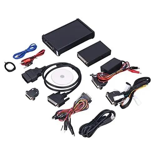 Produktbild: Keenso Auto ECU Tuning Kit, Universal 12V/24V Auto Online ECU Programmierung Diagnosewerkzeug V2.8 Kt V7.020 OBD2 Rote Platine für Auto, LKW, Traktor, Motorrad Diagnosewerkzeuge