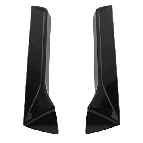 Produktbild: Keenso Auto Heckscheibe Spoiler, 1 Paar Auto Heckscheiben Seitenflügel Spoiler ABS Heckscheibe Außenverkleidung Heckspoiler Ersatz für SEAT 5F Mk3 MK3.5 2013-2021